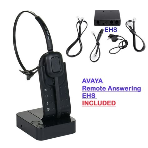 Avaya 1408, 1416, 9504, 9508 Wireless Headset with EHS Remote Answering ...