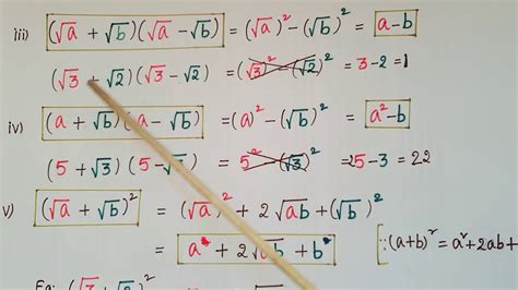 Operations on Real numbers -Number systems- Class 9 - YouTube