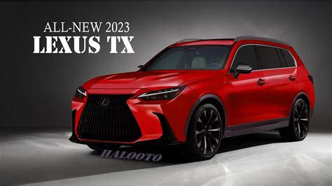 All New 2023 Lexus TX - Next Generation SUV 3-Rows (Replacement RX L ...