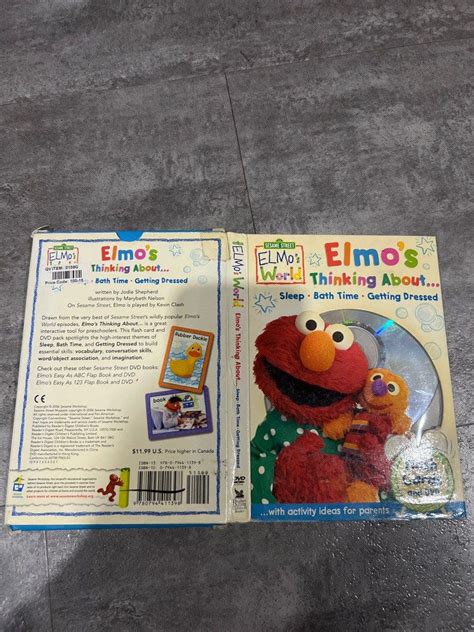 Elmo world DVD with Flashcard, Hobbies & Toys, Music & Media, CDs & DVDs on Carousell