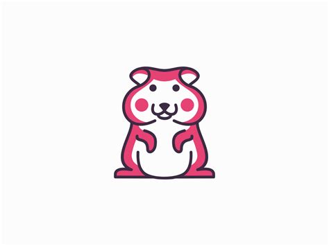 Cute Hamster Logo for Sale by UNOM design on Dribbble