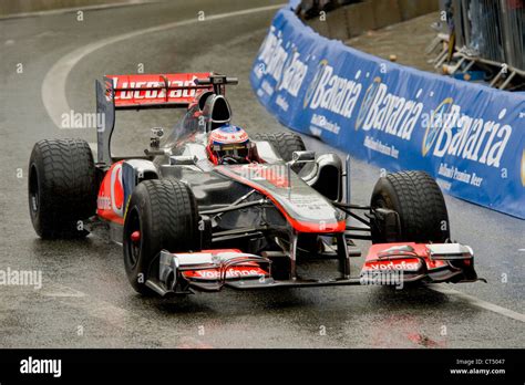 Jenson Button F1 McLaren Mercedes Stock Photo - Alamy