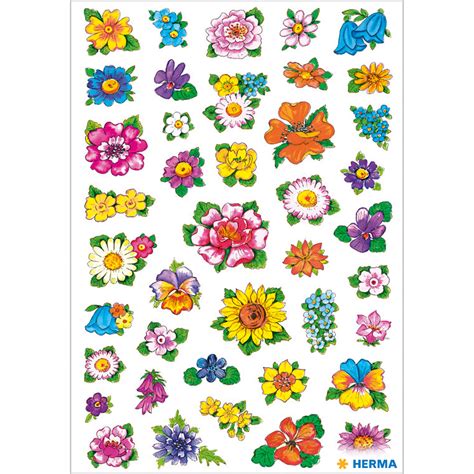 Stickers small flowers