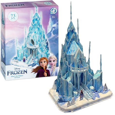 Disney Frozen Elsa's Ice Palace 3D Model Puzzle Kit