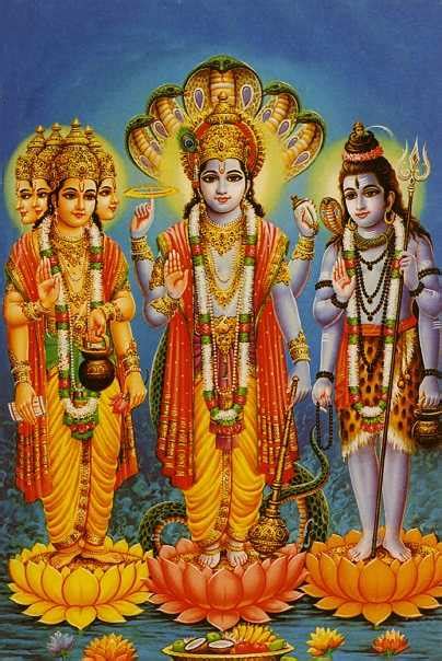 Brahma, Vishnu, Shiva