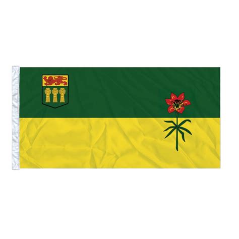 FLAG SASKATCHEWAN 6' X 3' SLEEVED