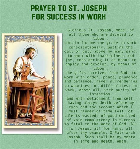 novena prayer to st joseph the worker - Great Stuff Memoir Pictures Library