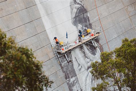 The Story Behind Collie's Giant Wellington Dam Mural | RAC WA