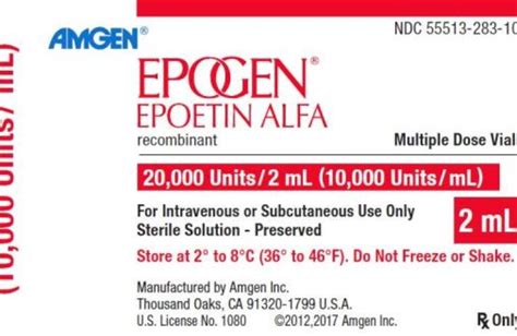 EPOGEN | Healthgrades | (epoetin alfa solution)