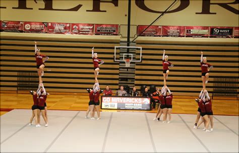 MHS Competitive cheerleaders work to advance to regionals – The Milford ...