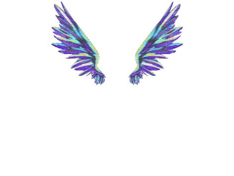 Angel Wings, wings , angel , fantasy , animated , purple , blue - Free ...