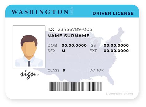 Washington Driver License | License Lookup