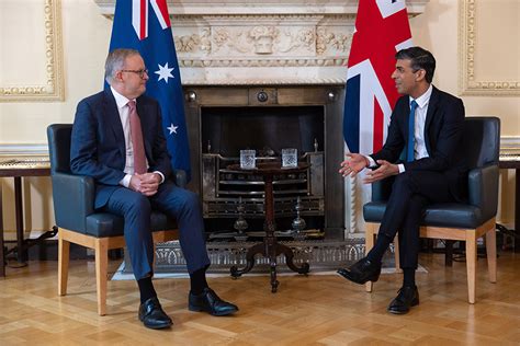 PM meeting with Prime Minister of Australia: 5 May 2023 - GOV.UK