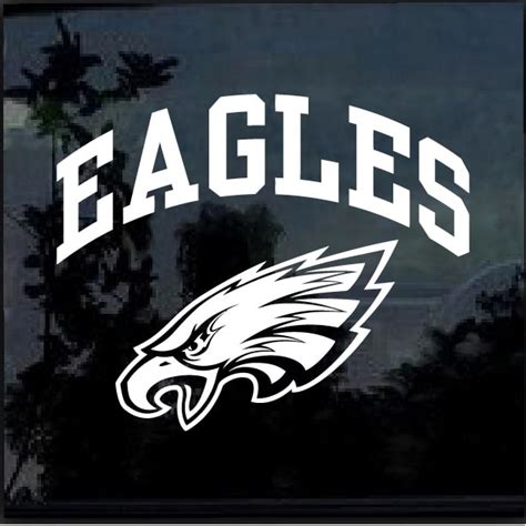 Philadelphia Eagles Window Decal Sticker | Custom Made In the USA | Fast Shipping