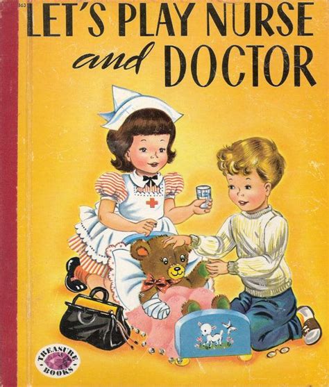 Let's Play Nurse and Doctor Vintage Treasure by MyLittleBookGarden | Wonder book, Kids playing ...