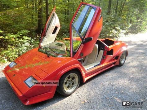 1991 Lamborghini Countach Strohm De Rella - Car Photo and Specs