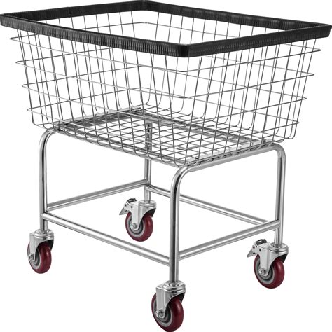 VEVOR Metal Free Standing Laundry Cart with Wheels & Reviews | Wayfair