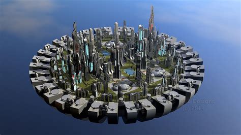 Utopia City 1 by TLBKlaus on DeviantArt