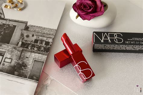 Nars Afterglow Lip Balm in Turbo: review - twindly beauty blog