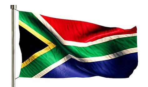 Free Photo | South Africa National Flag Isolated 3D White Background