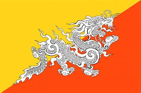 Bhutan Flag | Flag of Bhutan and its significance | Always Bhutan