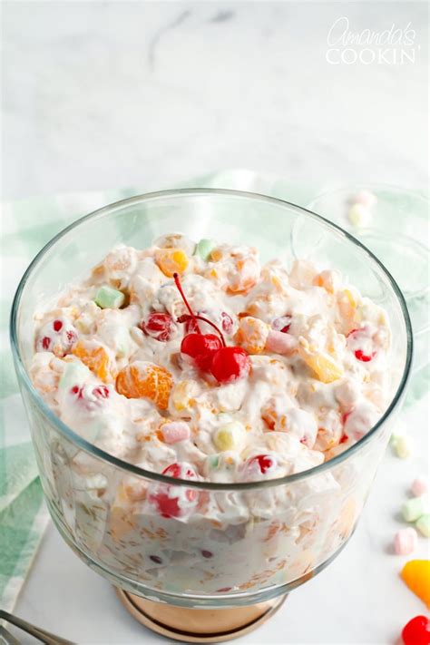 Ambrosia Salad: a vintage no-bake recipe for all year round