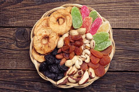 Dried fruits and nuts 711786 Stock Photo at Vecteezy