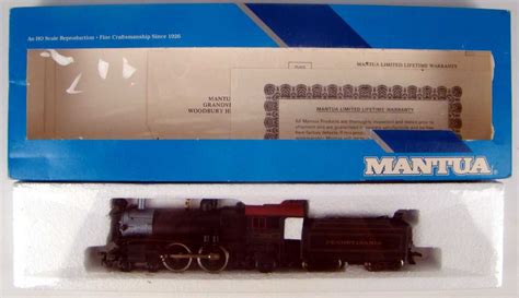 FACTORY SEALED Mantua 336-020 Class E6 PRR 4-4-2 Atlantic Locomotive #7002 HO Scale