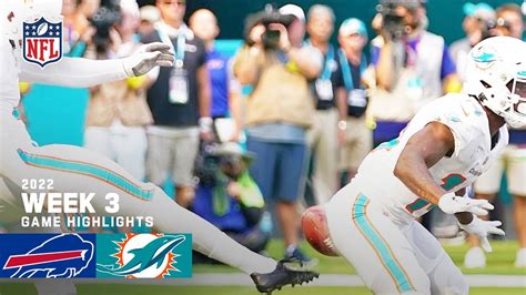 Buffalo Bills vs. Miami Dolphins | 2022 Week 3 Highlights - Win Big Sports