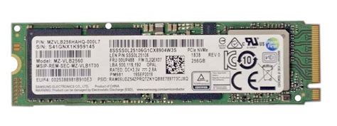 MZVLB256HAHQ-000L7 Samsung Express Card 256GB Solid State Drive