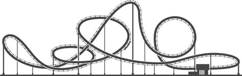 Roller Coaster Track Drawing