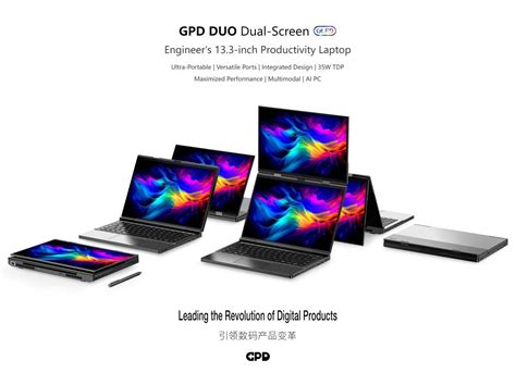 The new GPD dual-screen laptop looks flippin’ cool