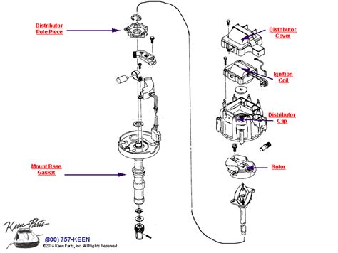 Keen Corvette Parts Diagrams