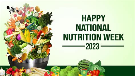 National Nutrition Week 2023 in India: Date, Theme, History ...