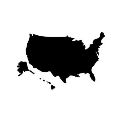 America Map Outline Vector Art, Icons, and Graphics for Free Download