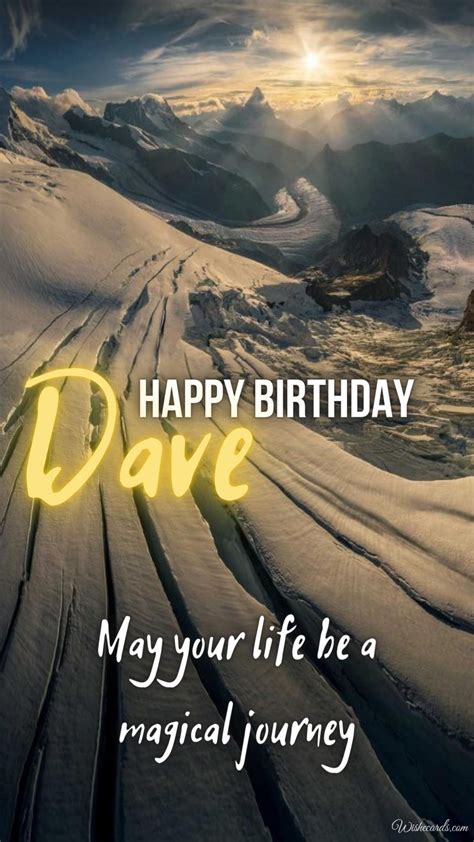 Happy Birthday Dave