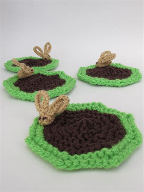 Cowpat Coasters tea cosy knitting pattern