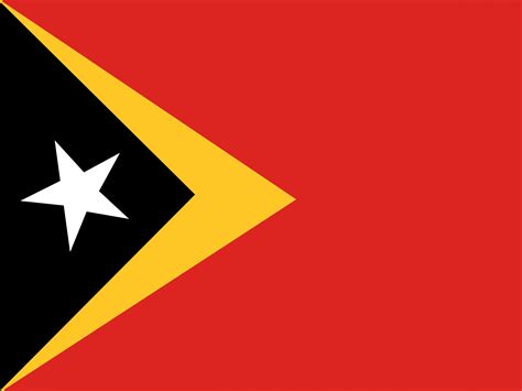 Flag Of East Timor Free Stock Photo - Public Domain Pictures