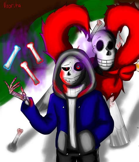 Murder!Sans Fan-Art Noorita - Illustrations ART street