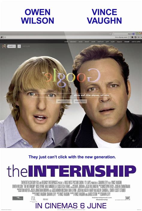 The Internship Movie Poster : Teaser Trailer