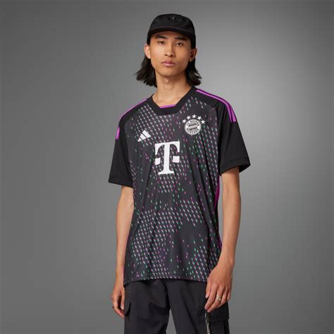 adidas FC Bayern 23/24 Away Jersey - Black | adidas Deutschland