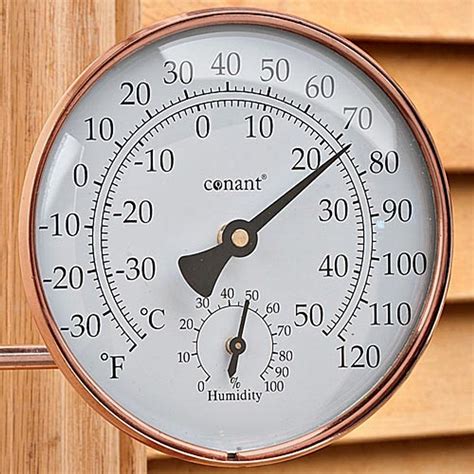 Outdoor Combination Thermometer / Hygrometer