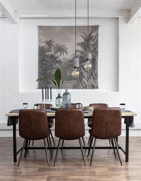 An Industrial Style Dining Room in Neutral Colours - Dear Designer | Dining room industrial ...