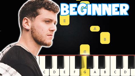 Beautiful - Bazzi | Beginner Piano Tutorial | Easy Piano - YouTube