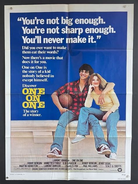 One On One (1977) – Original One Sheet Movie Poster - Hollywood Movie Posters