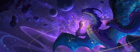 Space Dragon | Space dragon, Dragon artwork, Mythical creatures art