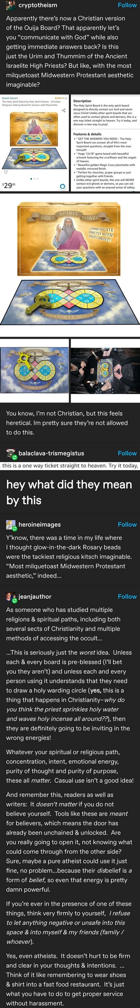 Christian ouija boards : r/tumblr