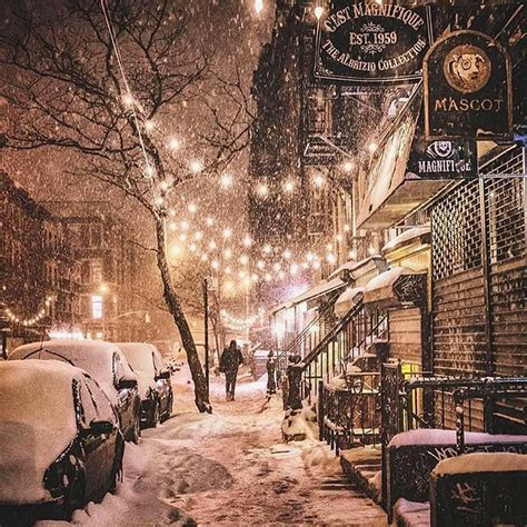 Perfect winter #snow #ice #nyc #beauty #amazing #cozy #cute #warm #winter #lights #shopping # ...