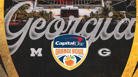 How to watch Georgia vs Michigan Capital One Orange Bowl CFP semifinal | SportingAlert.com