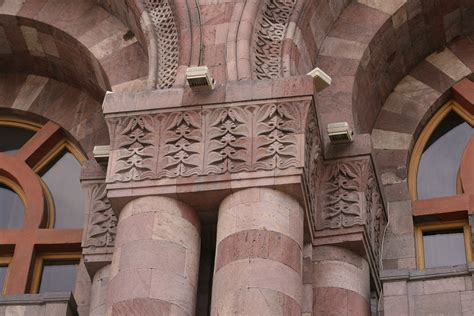 Architecture showing stone work, Yerevan, Armenia | Architec… | Flickr